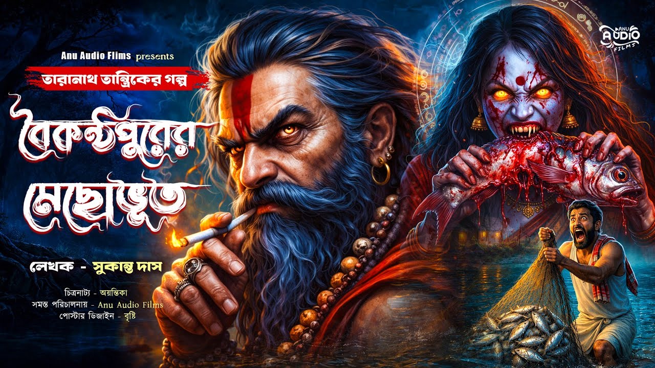 বৈকন্ঠ পুরের মেছো ভূত | তারানাথ তান্ত্রিকের গল্প | Taranath Tantrik | Anu Audio Films