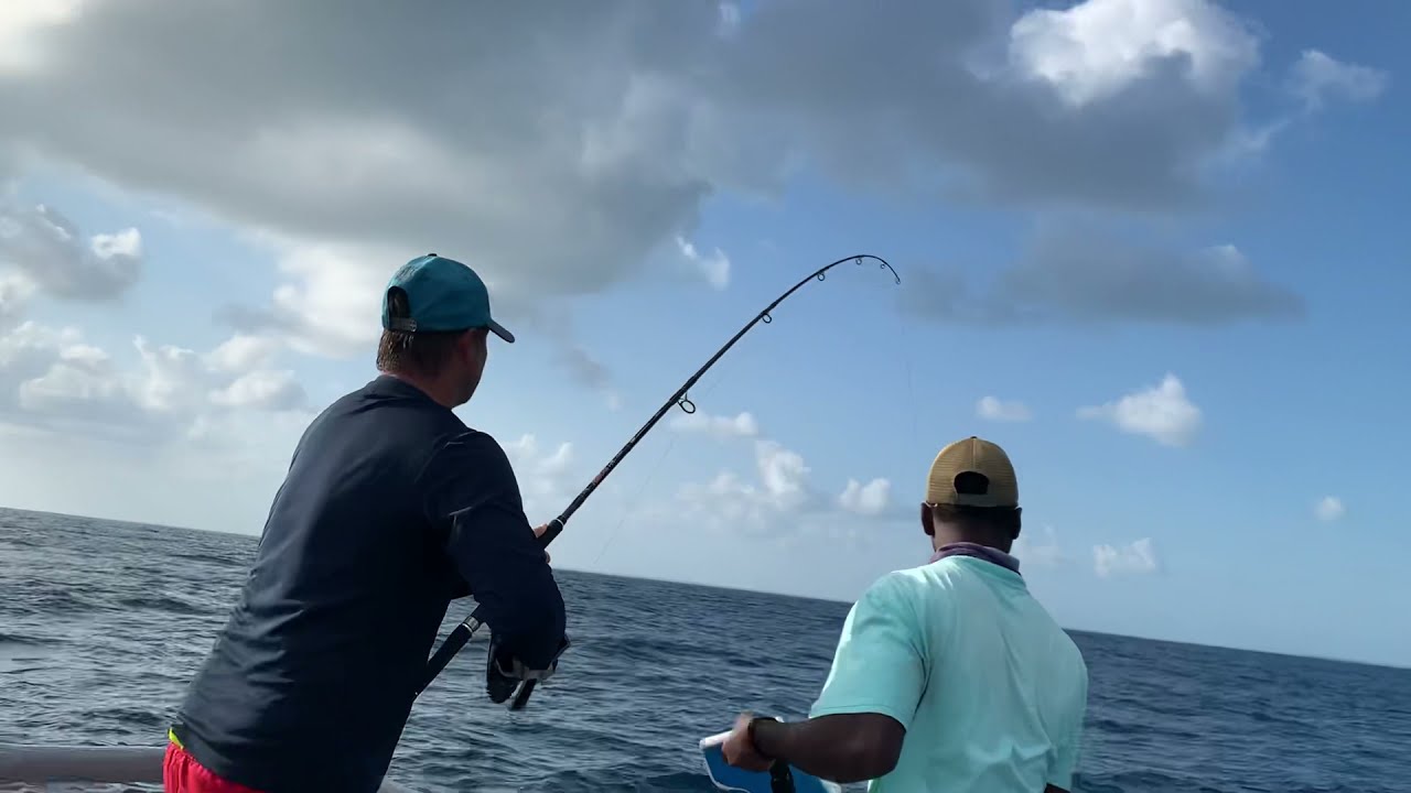 Рыбалка Остров Мафия гигантский Парусник