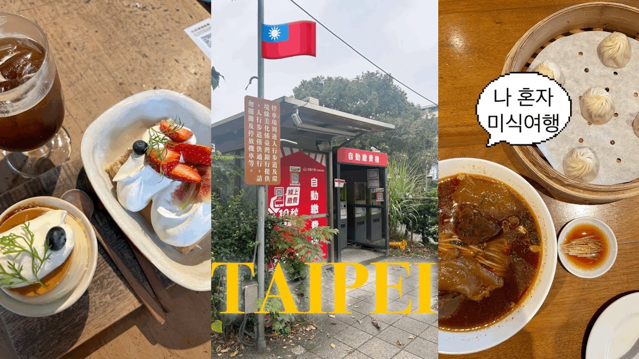 VLOG | 나 혼자 떠난 3박4일 대만 미식 여행🇹🇼💛| 두 번 방문한 아침식사 맛집 공개🍴 | 나에겐 맛집이 관광지라네 🤩