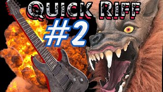 Another Quick Riff - Schecter Omen-Elite 8 Diamond Series.