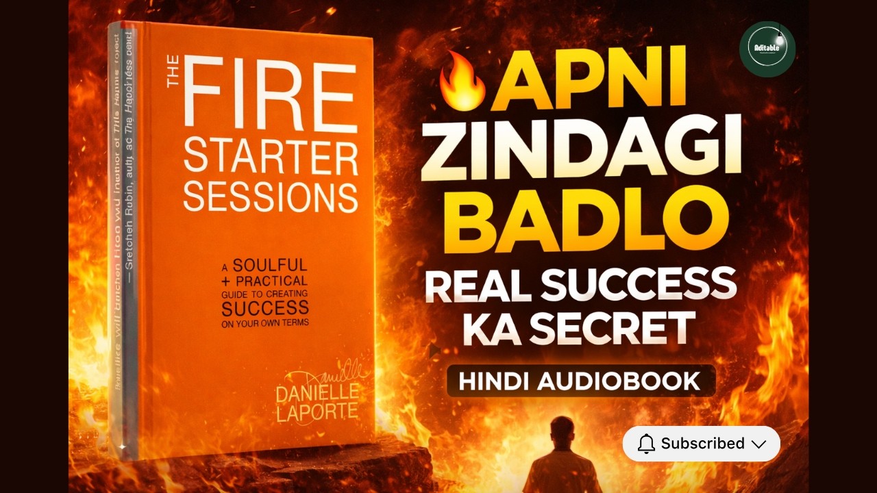 The Fire Starter Sessions Hindi Audiobook | Apni Asli Pehchaan Jagao 🔥Full Motivational Book Summary