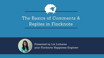 Comments and Replies in Flocknote