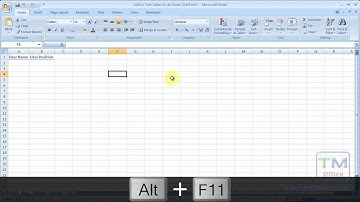 Add a Text Label to an Excel UserForm