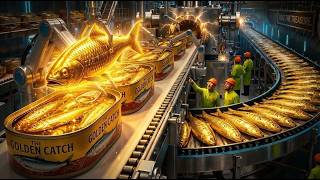 You Won’t Believe How Sardines Are Canned | Inside the Factory (Full Process)