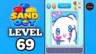 Sand Out Color Puzzle Level 69 Walkthrough Solution