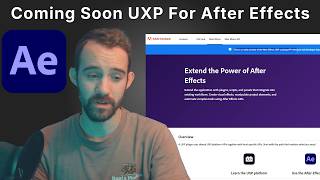 Coming Soon - UXP For After Effects