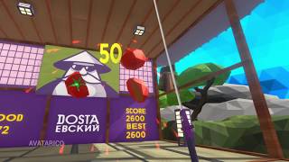Food Ninja Low-Poly VR Game screenshot 3