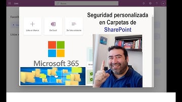 Episodio 0058 : Carpetas y permisos personalizados en SharePoint
