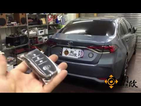 TOYOTA ALTIS 12代豪華版安裝KEYLESS系統