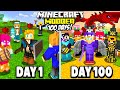 I Spent 100 Days in MODDED MINECRAFT with FRIENDS!!!