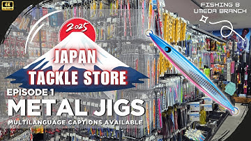 🗾In de BESTE hengelsportwinkel van Japan - Metal Jigs Tour 2025