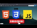 RESPONSIVE NAVBAR USING HTML CSS JAVASCRIPT