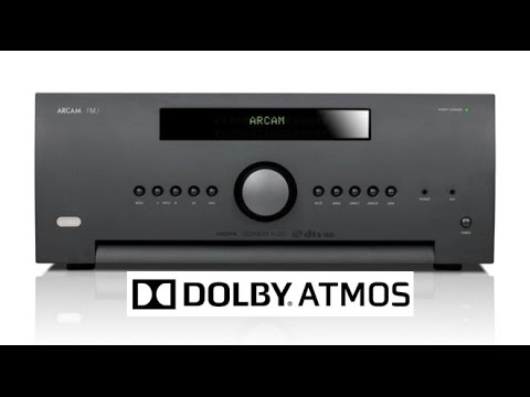 ARCAM AVR850 ARCAM AVR550 Dolby Atmos, DTS:X und DIRAC LIVE