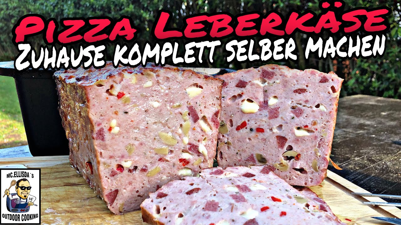 #268 - Pizza Leberkäse / Fleischkäse ohne Kutter komplett selber machen ...