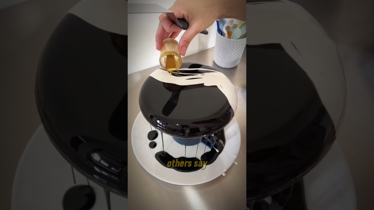 This Cake is So Shiny… You Can See Your Face in It! 🤯✨ 