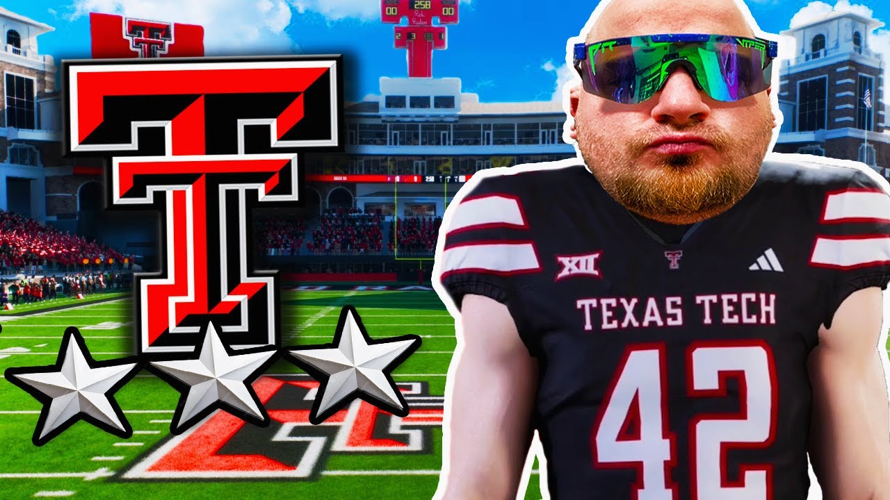I Have 10 Years to Rebuild Texas Tech in College Football 25