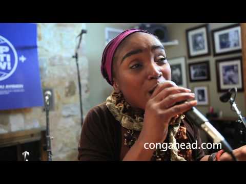 Emeline Michel sings song for Help Haiti Now! Bene...