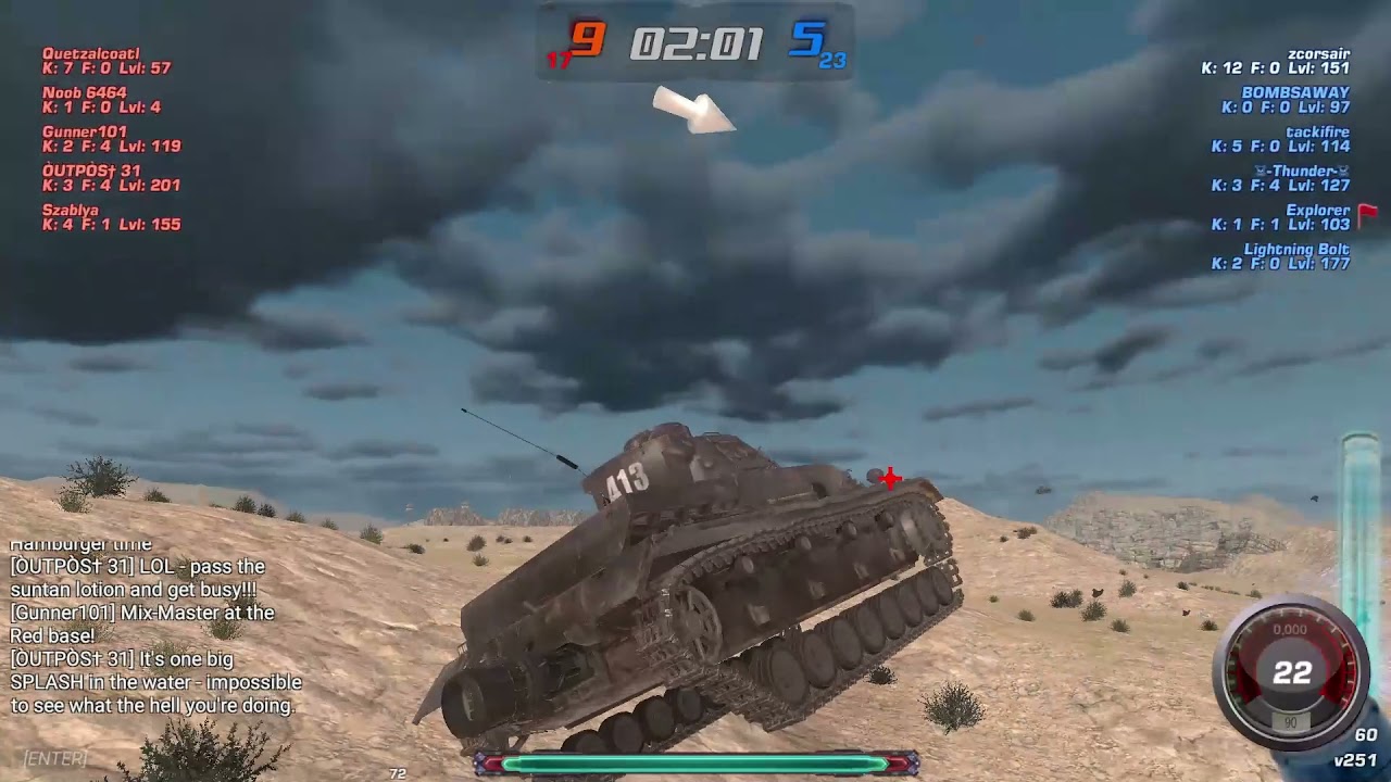 Tank Off 2  - Desert Action -  July 2 2021