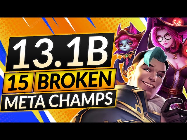 Best LoL champions as of Patch 13.1 - Video Games on Sports