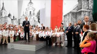 Wizyta Prezydenta RP Andrzeja Dudy w Siemiatyczach