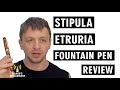 Stipula etruria wild honey fountain pen review