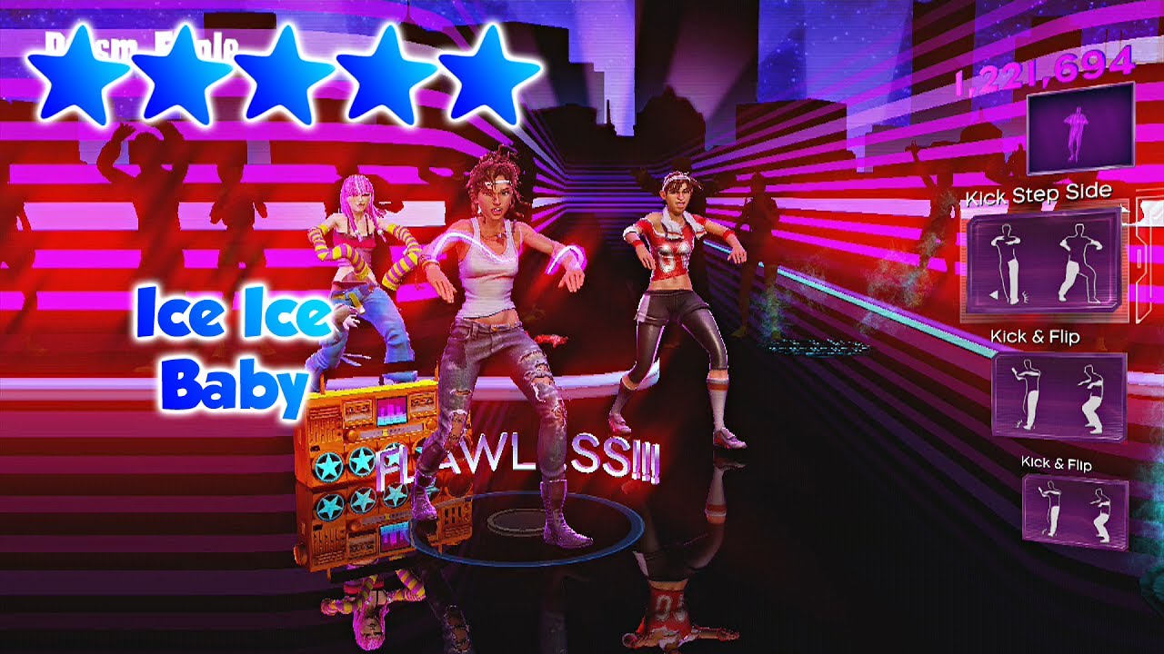 Dance Central 3 - Ice Ice Baby - 5 Gold Stars