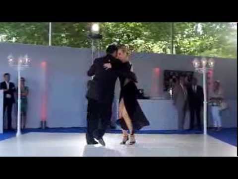 Luisa y Mariano Gauna Hippodrome de Deauville août 2013 milonga