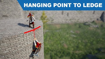 Unreal Wall Climbing - Hanging to Stand Up - UE4 Tutorials #267