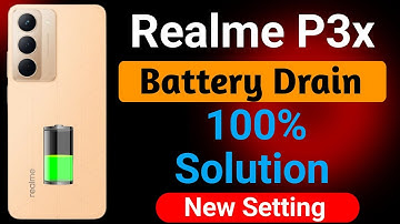 Realme P3x 5G Mobile Battery Drain Problem | How to Solve Battery Drain Problem in Realme P3x 5g