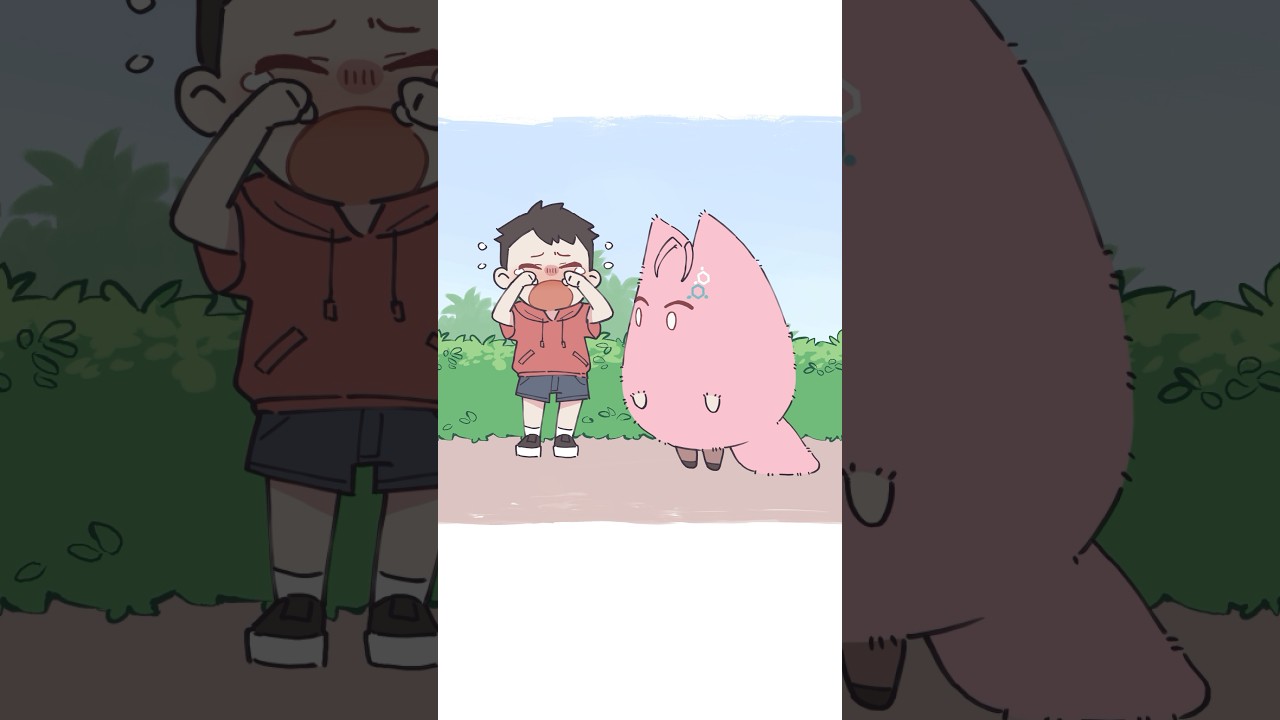 可愛いもふもふなコヨーテ「もふこよ」が道を歩いた結果 #shorts #anime #ホロライブ #hololive #博衣こより