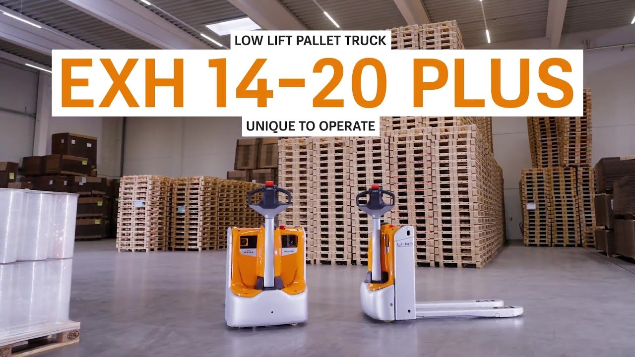 Low Lift Pallet Truck EXH 14–20 Plus -  Unique to operate