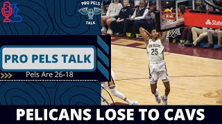 Pelicans CJ Mccollum Scores 25 In Loss To Cavs