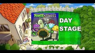 Plants vs Zombies. Soundtrack - Day Stage (1 Hour)