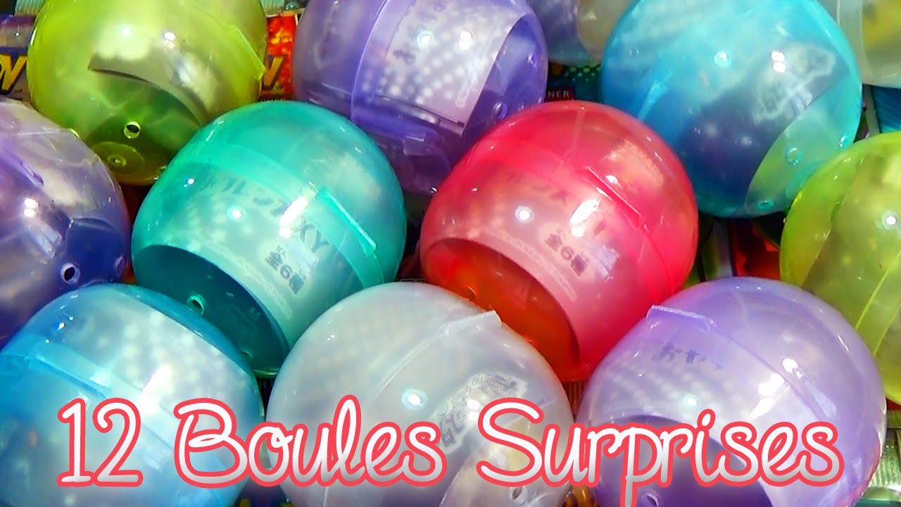 Ouverture de 12 Boules Pokémon Surprises - Des Figurines Pokémon qui