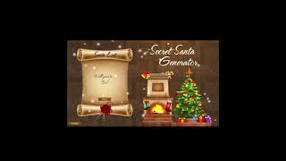 Secret Santa Generator Demo