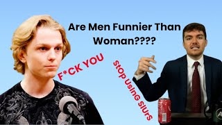 Download lagu Are men FUNNIER than women? - Dean Withers vs. Nick Fuentes Debate