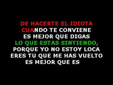 Didi Hernandez Es Mejor Que Hables Karaoke