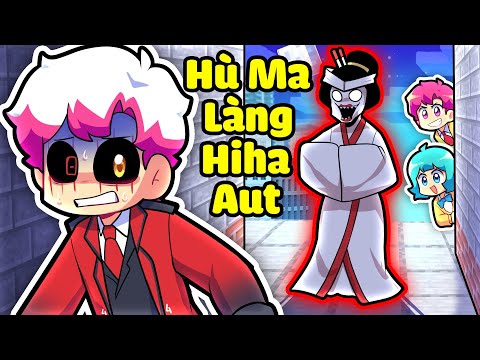 HIHA TROLL LÀNG HIHA AUT BẰNG CÁCH HÙ MA TRONG MINECRAFT*HIHA HÙ MA HIHA AUT 😱🤣