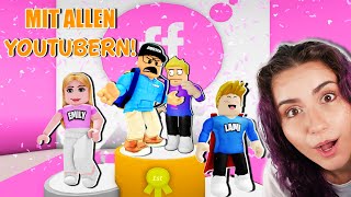 Alle Fashion Famous Challenges mit Roblox YouTubern!