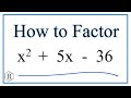 Factoring Quadratic Equations and Verification