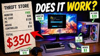 I Built A Gaming Setup Using Thrift Stores......
