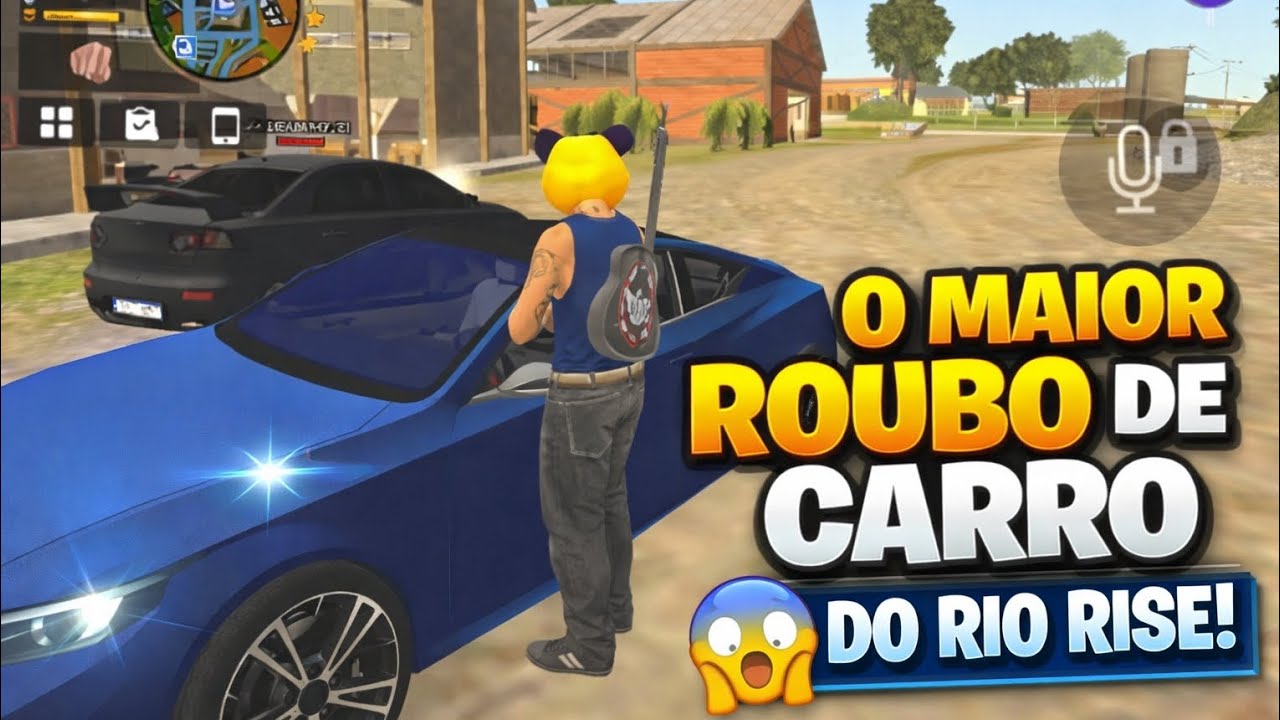 O MAIO ROUBO DE CARRO do RIO RISE 