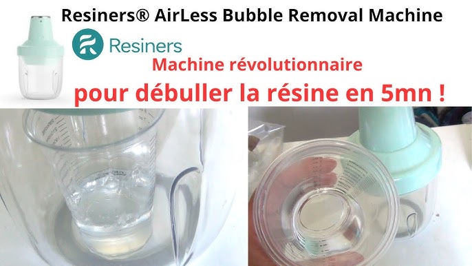 Resiners® AirLess Bubble Removal Machine, Resin Bubble Remover for