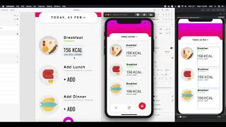 SwiftUI Calory Data App (Daily Intake Tab) -  3 screenshot 5