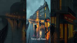 Rainy Paris Riverside 🌧️ Relaxing Jazz Vibes for Chill &amp; Study