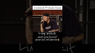 Woodstock 99 Was Insane Limp Bizkit, Korn, Metallica, Rage Against The Machine