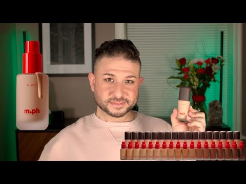 m.ph by Mary Phillips Le Skin Weightless Serum Foundation Review and Wear Test! | Brett Guy Glam