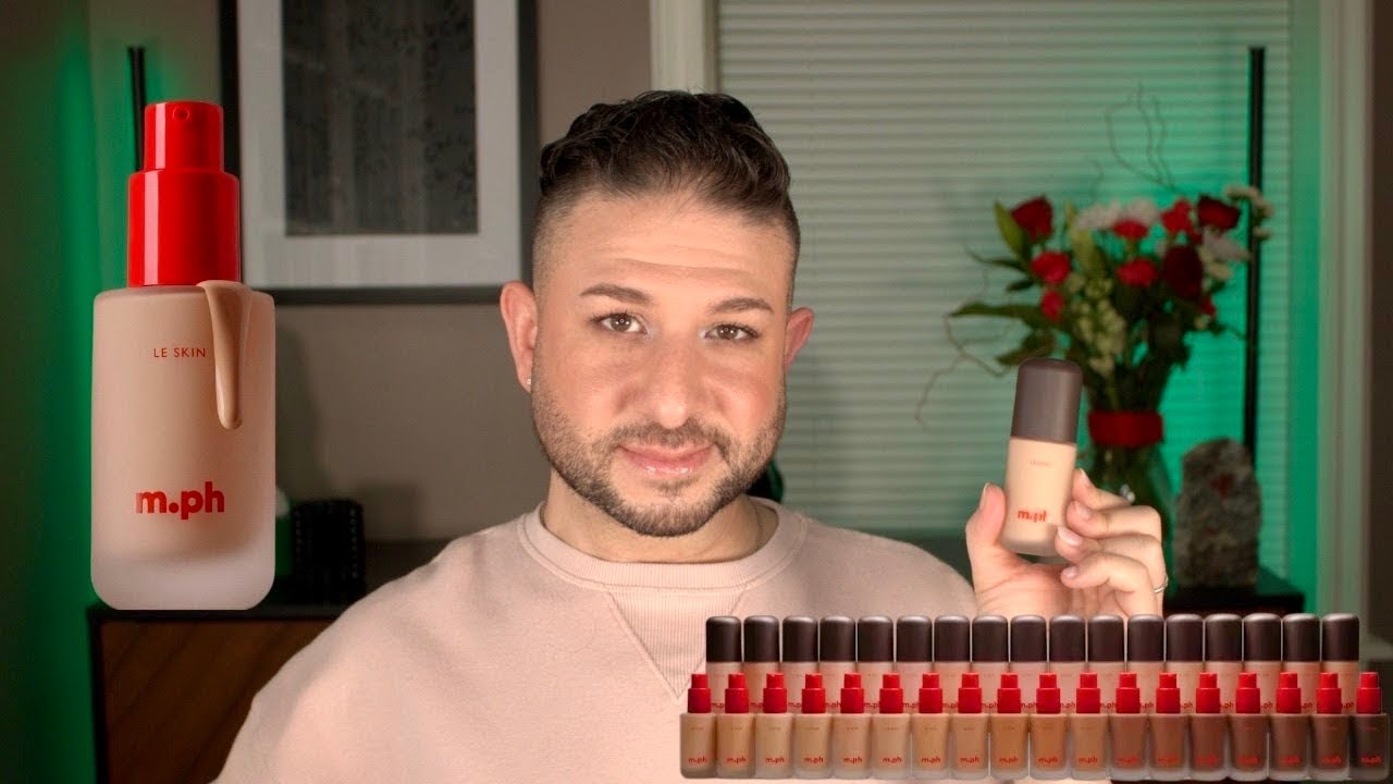Обзор и тест на стойкость тонального крема-сыворотки Le Skin Weightless Serum Foundation от m.ph ...