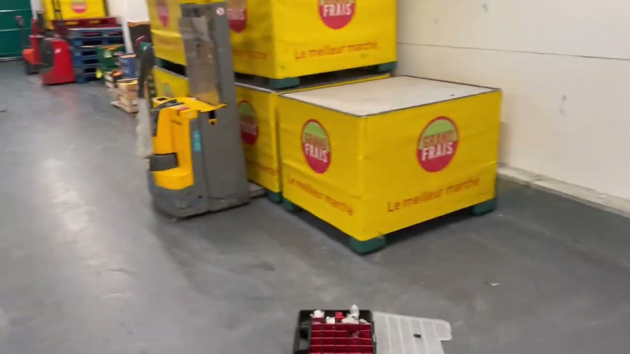 Dépannage effectué sur un meuble réfrigéré positif