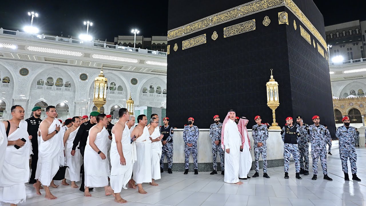 Presiden Prabowo Melaksanakan Ibadah Umrah, Makkah, 3 Juli 2025